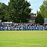 Große Fan-Unterstützung: Der 1. FC Magdeburg freute sich über zahlreiche mitgereiste Fans. 