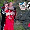 Trainer Alex Adam (li.) und Keeper Philipp Triebe freuen sich auf das Testspiel-Highlight gegen den TSV 1860 München.