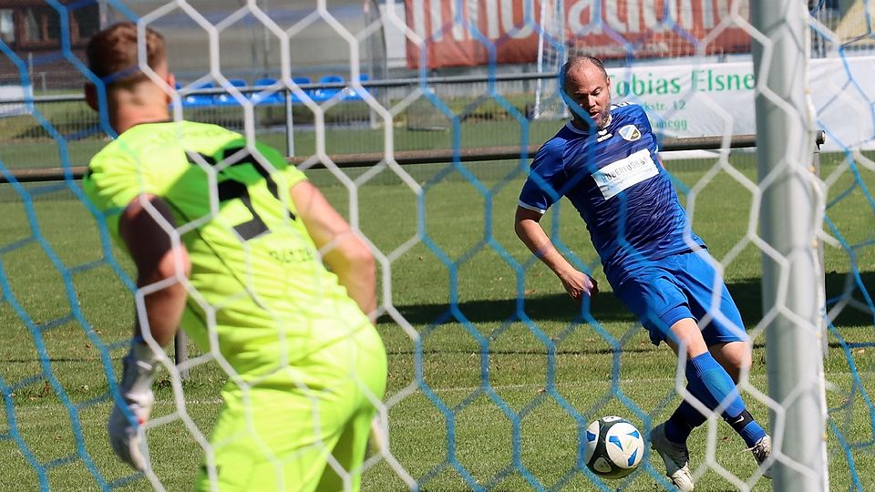 Planeggs Urgestein Stefan Suchanke feierte mit 44 Jahren sein Comeback   –und schoss gleich zwei Tore.