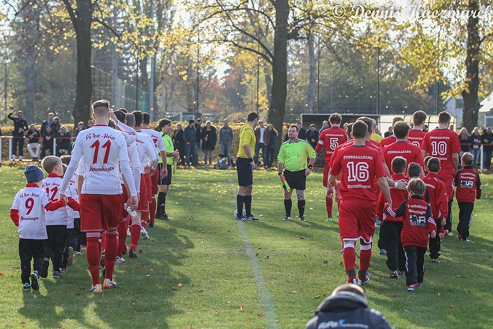 SG oder FC? Beide Neuenhagener  Mannschaften haben noch Chancen auf die Meisterschaft in der Kreisliga Nord. F: Dennis Kaczmarek