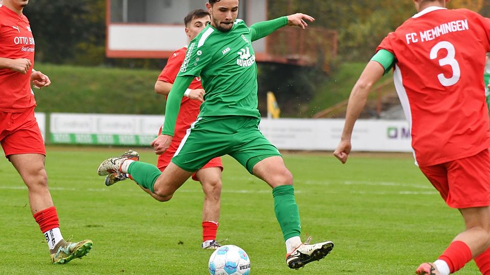 Felix Hafner erzielte beide Tore zum 2:0-Sieg des FC Gundelfingen gegen den FC Memmingen II.