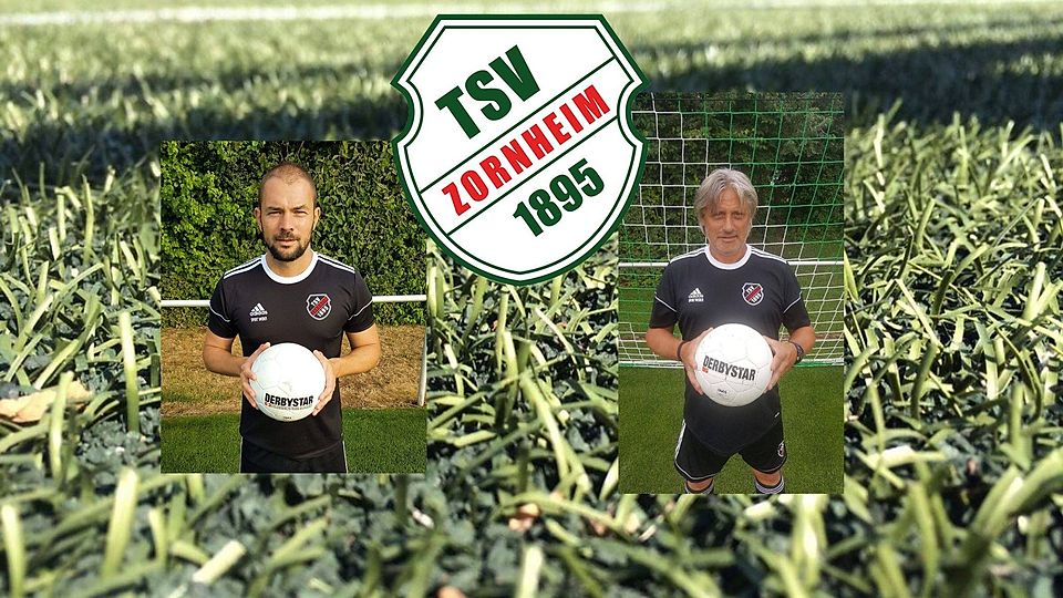 Die Zukunftsplanung steht: Chefcoach beim TSV bleibt der ehemalige Spielführer der Zornheimer, Simon Melles (links), der im Winter das Amt von Dirk Willems (rechts im Bild) übernommen hatte.