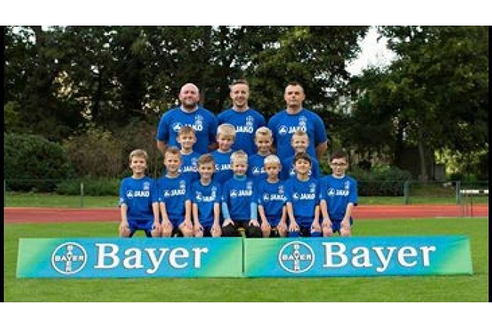 gastgeber: Die f-Jugend von TSV Bayer Dormagen.
