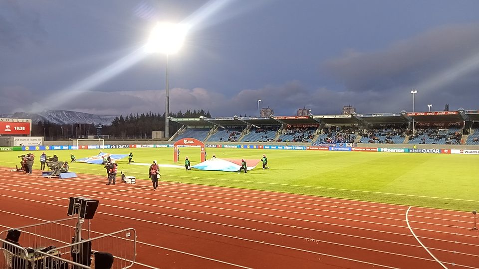 Das isländische Nationalstadion