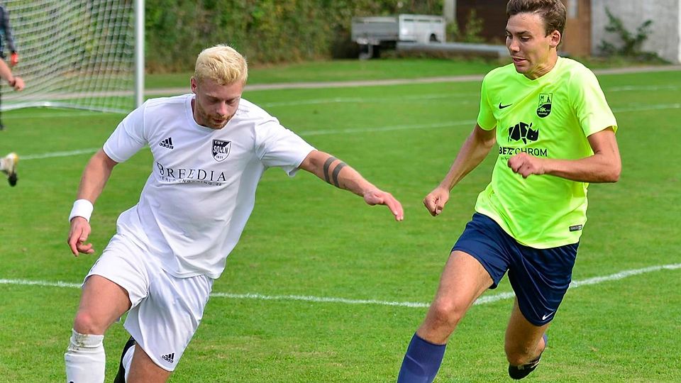 Zurück beim SVP: Alexander Wiebke (r.) spielte zuletzt jahrelang für die DJK Würmtal. A-Foto: Walter Wohlrab