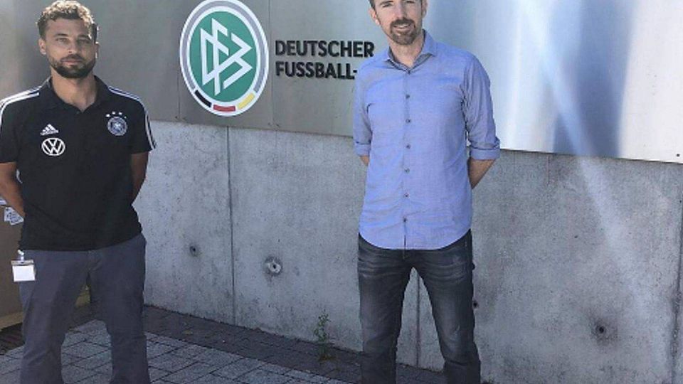 Daniel Jungwirth (l.) wird der neue U19 Co-Trainer der deutschen Nationalmannschaft.