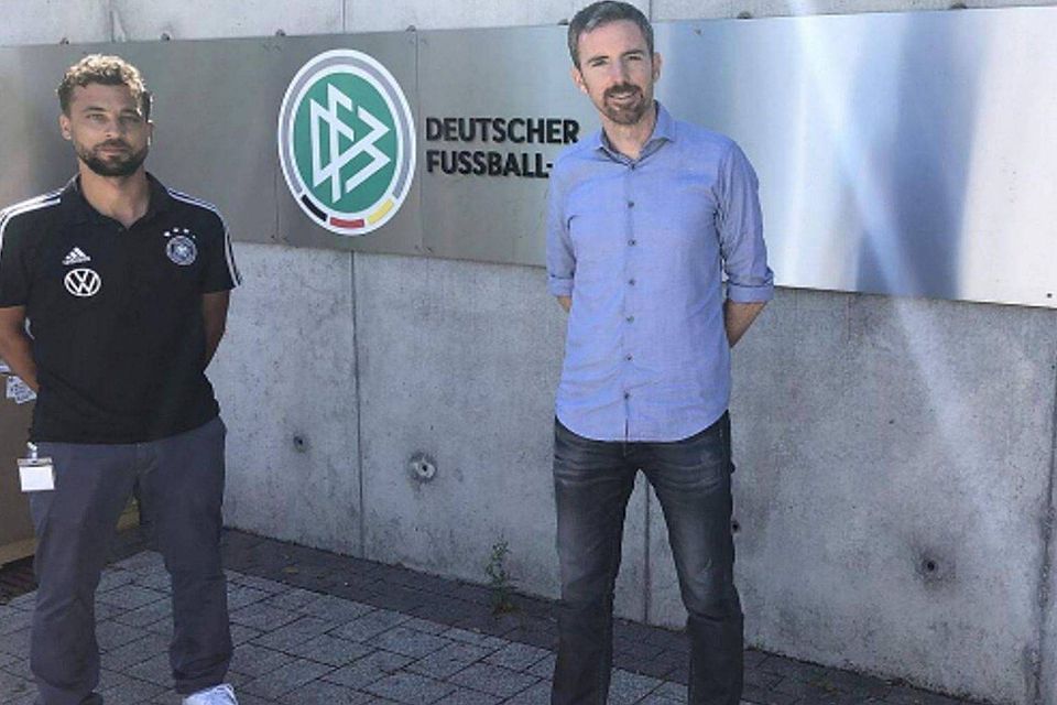 Daniel Jungwirth (l.) wird der neue U19 Co-Trainer der deutschen Nationalmannschaft.