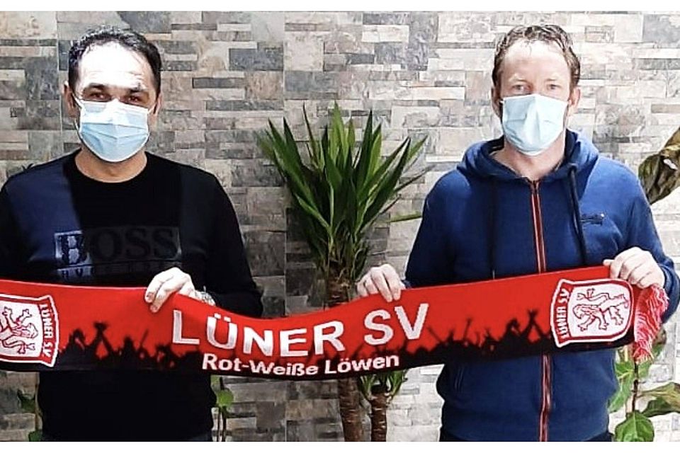 LSV-Vorstand Samir Sabanovic und Trainer Axel Schmeing (v.l.) sind sich einig.