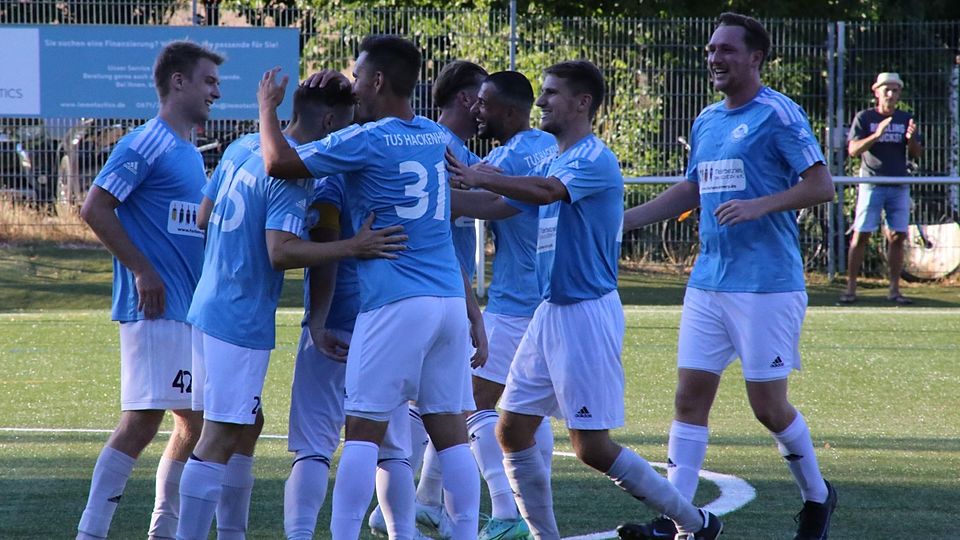 In der Landesliga hat der TuS Hackenheim bislang auf ganzer Linie überzeugt.