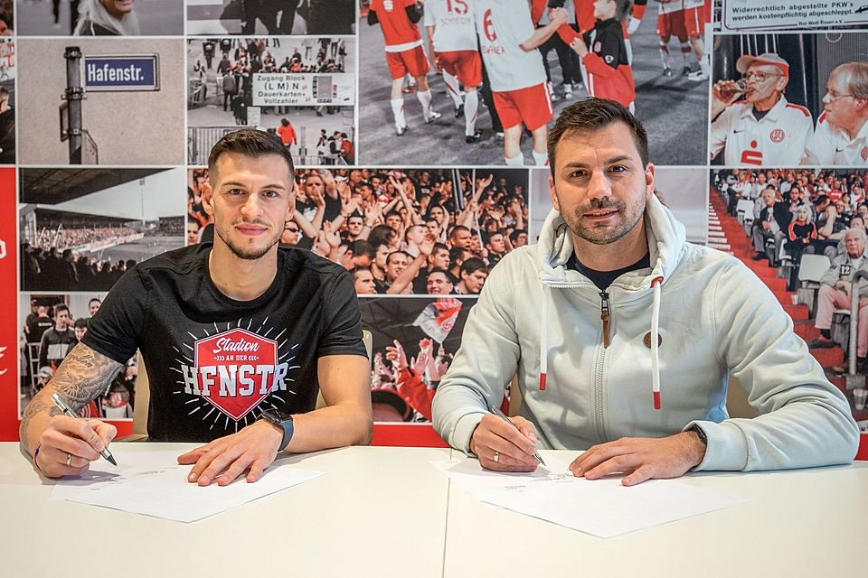 Andreas Wiegel hat seinen Vertrag bei Rot-Weiss Essen verlängert.