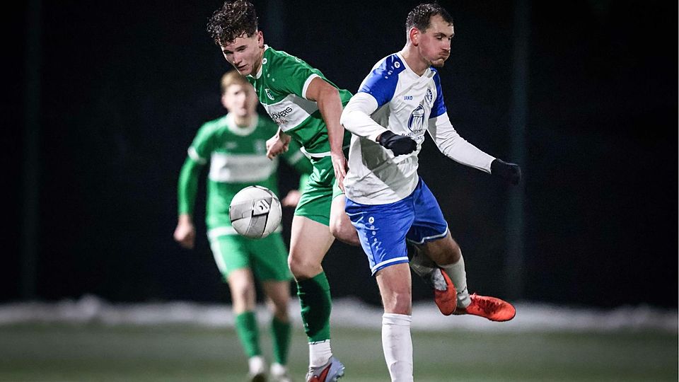 Springt für den verletzten Philip Jarosch ein: Fabian Heiland (l.) hat sich gut entwickelt. Sein Trainer bescheinigt ihm ein „Riesen-Talent“.