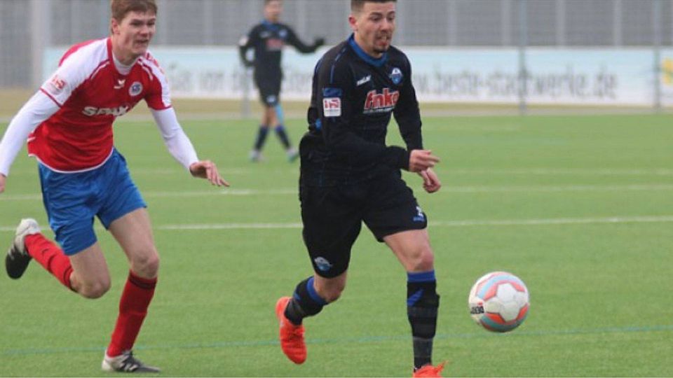 Doppeltorschütze: Aykut Soyak (r.) traf gegen Kaan-Marienborn zweimal. Das brachte nur einen Punkt. F: Heinemann