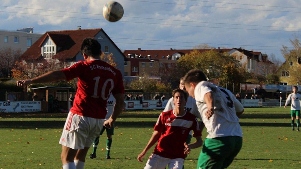Der SC Eschenbach hatte gegen den FC Weiden-Ost am Sonntag keine Chance. Die Zeitler-Elf musste mit einer 0:5-Niederlage nach Hause fahren.F: Thomas Schraml