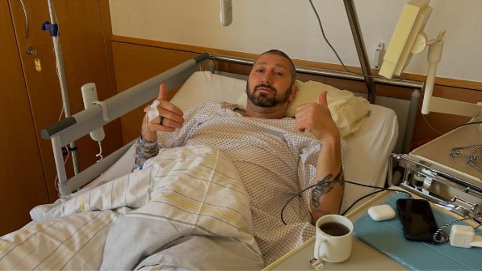Sascha Mölders meldet sich aus dem Krankenhaus.