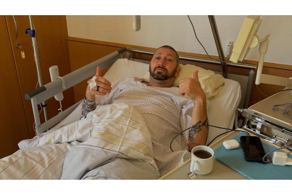 Sascha Mölders meldet sich aus dem Krankenhaus.