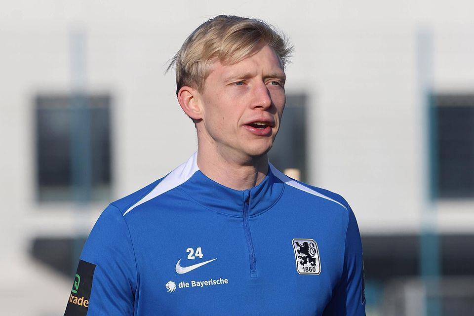 Wohl noch keine Option für das Duell gegen den VfB Stuttgart: 1860-Verteidiger Raphael Schifferl.