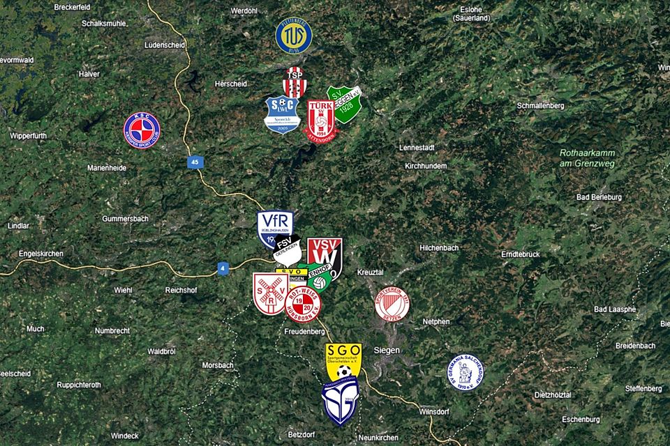 Die mögliche Bezirksliga Staffel 5 2025/26