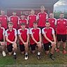 Viele Jugendspieler stoßen zu den Herrenteams des FSV Steinsberg: Hintere Reihe von links: Trainer Peter Dobler, Co-Trainer Bastian Wimmer, Jonas Hofherr, Nico Furtner, Lukas Schafberger, Luis Kotschate, Reserve-Trainer Dennis Wilke, Betreuer Felix Kuhn und Abteilungsleiter Ludwig Stuber; untere Reihe von links: Diego Medebb, Michael Weinbeck, Andreas Kaap, Julian Stöcklein und Matthias Jobst. Es fehlen Yannick Schedl und Neuzugang Alexander Bucher.