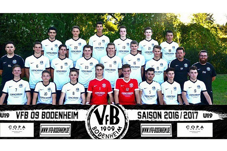 Die U19 des VfB Bodenheim ist so gut wie sicher aufgestiegen. Nächstes Jahr heißt es dann Verbandsliga F:Loos