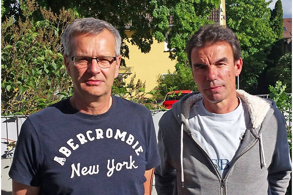 Arbeiten künftig zusammen: Weils Cheftrainer Maximilian Heidenreich (rechts) und sein neuer Assistent Thomas Fricker | Foto: Verein