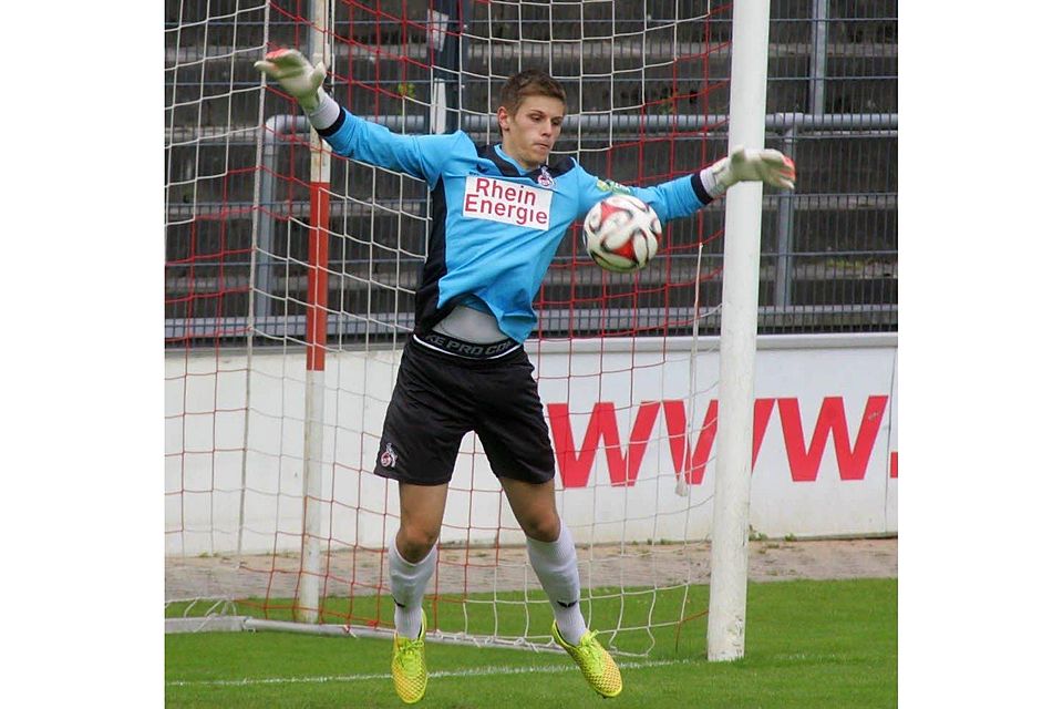 Die Nummer eins: FC-Keeper Daniel Mesenhöler feierte mit der U21 zuletzt drei Siege in Folge., Foto: Bilder: Dahmen