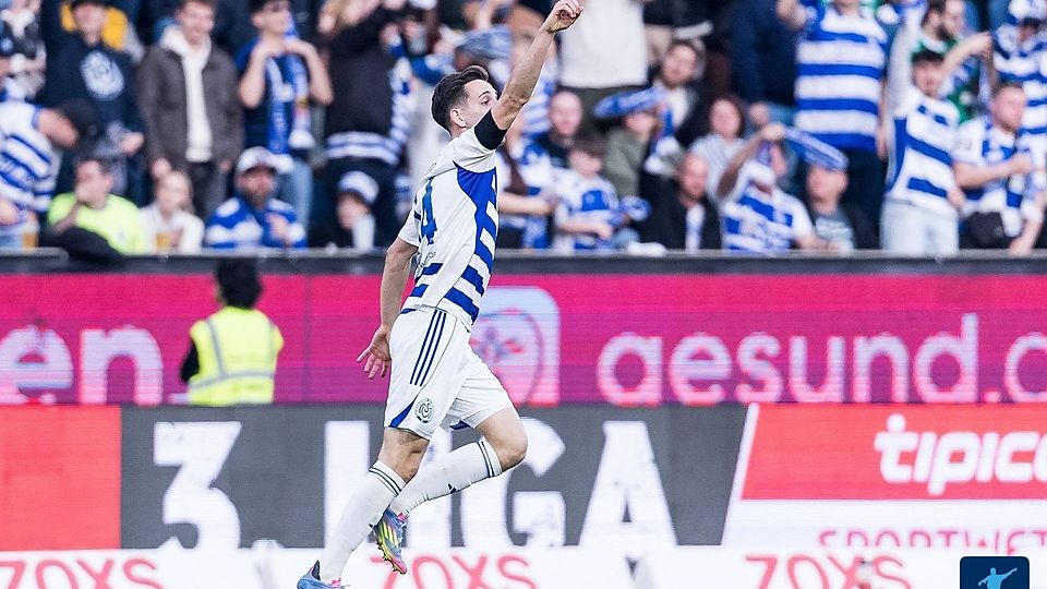 Conor Noß schießt Duisburg nach oben