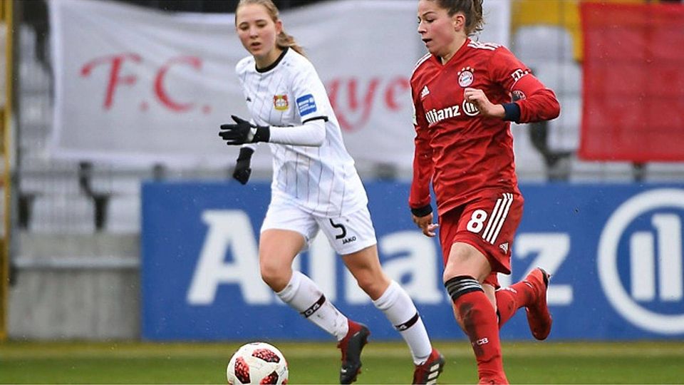 Will mit der Nationalmannschaft Großes erreichen: Melanie Leupolz von den FC Bayern Frauen. Sven Leifer 