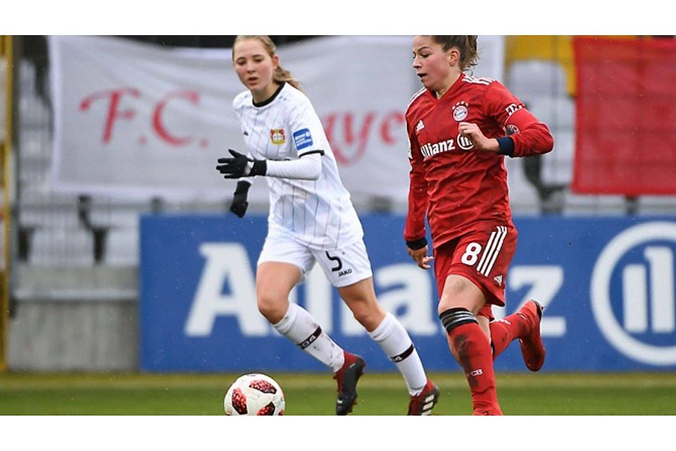 Will mit der Nationalmannschaft Großes erreichen: Melanie Leupolz von den FC Bayern Frauen. Sven Leifer 