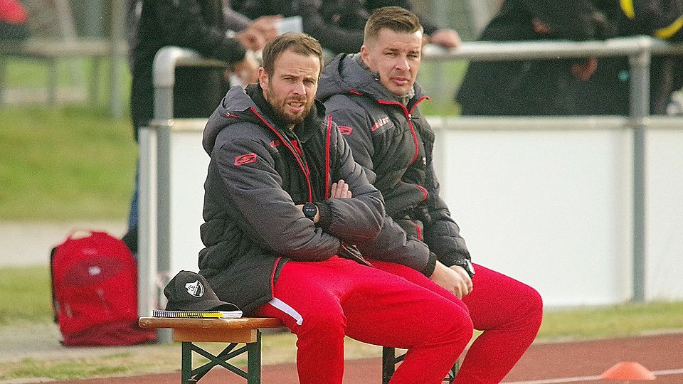 Kleinknecht (l.) und Seufert verlassen den TSV Neutraubling am Ende der Saison.