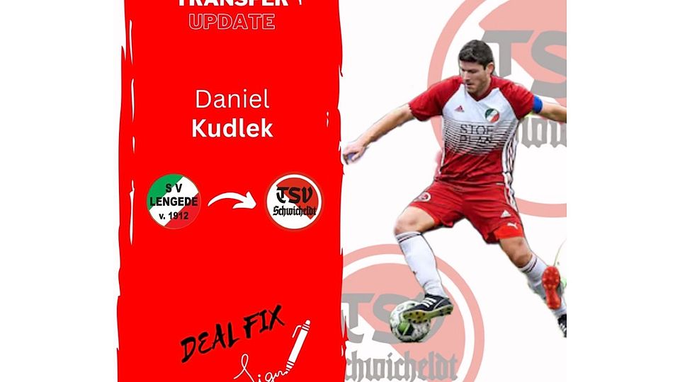 Daniel Kudlek ist Neuzugang Nr. 4.