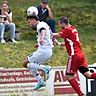 Die SpVgg Trabitz (in Weiß) wird ihrem Ruf als Geheimfavorit immer mehr gerecht: Im Topspiel hielt der Aufsteiger den SVSW Kemnath mit 4:2 nieder.