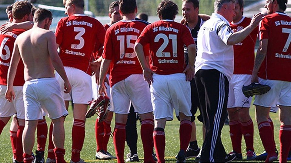 Bei der SG Glücksbrunn Schweina ist die Mannschaft der Star © Sportfotos Nordhausen