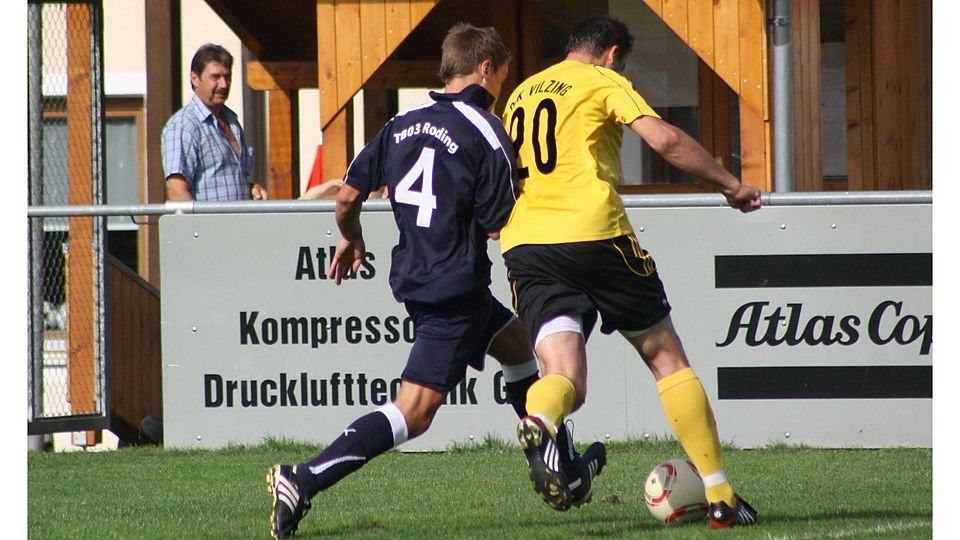 Im Hinspiel waren die Vilzinger meist einen Schritt schneller am Ball    Foto: Roland Dachauer