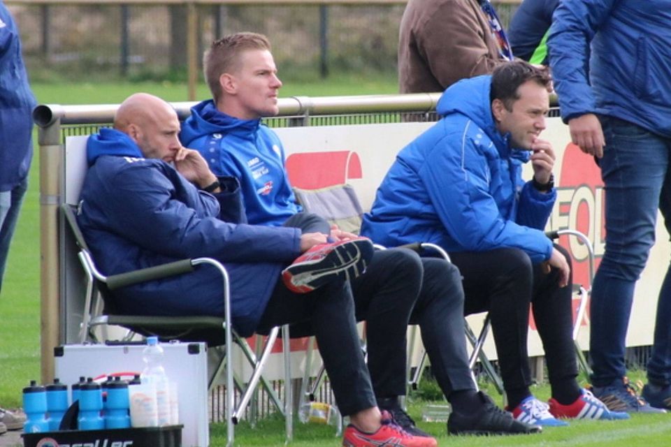 Sven Roggentin (links) bildet sich seit einiger Zeit als Trainer fort und sieht darin seine Zukunft.