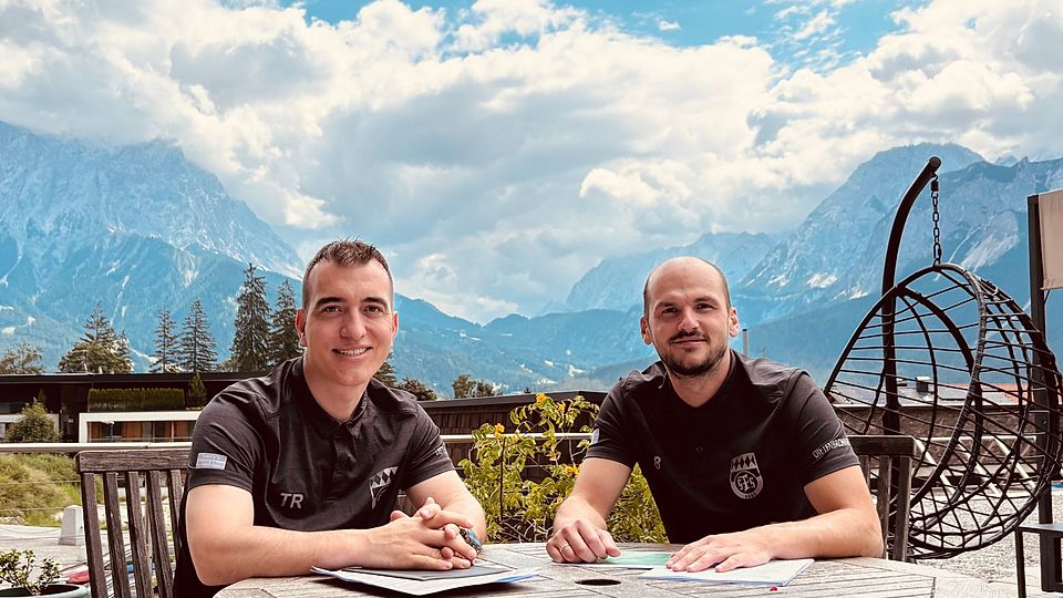 Thomas Rohmer (links im Bild) und Dardan Morina