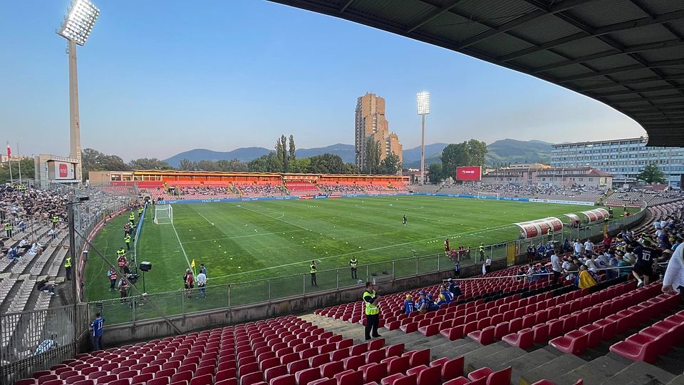 Das Stadion in Zenica