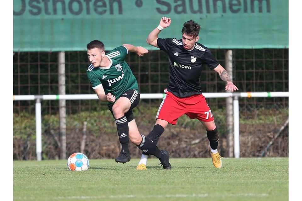 Aydin Ay vertraut in der Offensive auf Nils Gräff (links).