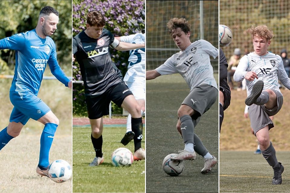 Vier Neue für Geratal (v.l.n.r): Marco Schuchardt, Oli Puschner, Wendelin Fischer und Marlon Brömel.