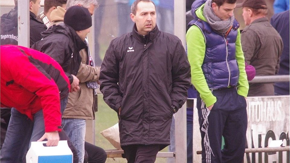 Martin Reißer ist vom Klassenerhalt des FC Tegernheim in der Landesliga Mitte überzeugt. F: Markus Schmautz