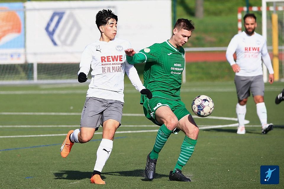 Die SpVgg Ingelheim und der SVW Mainz spielen 2:2 Unentschieden.