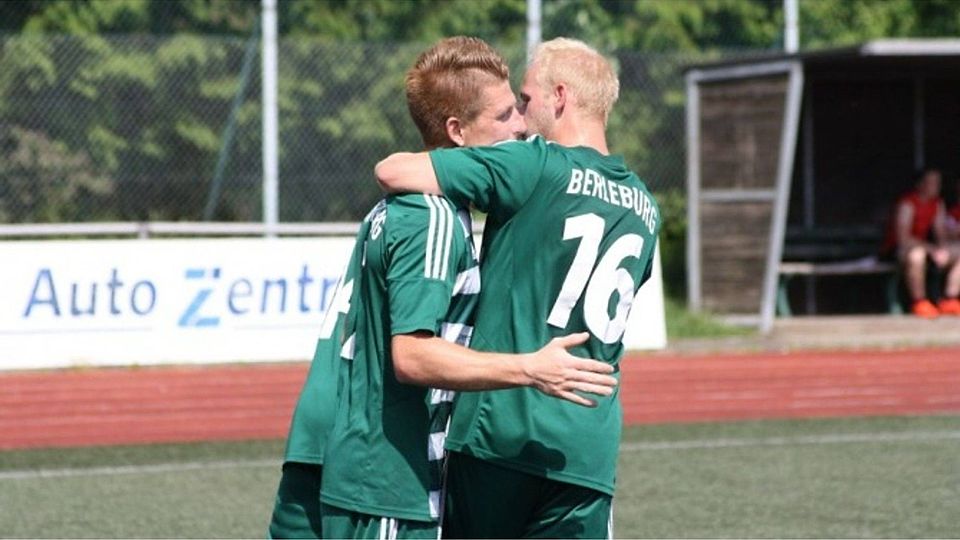 Der Bezirksligameister 2016/2017 ist auch am letzten Spieltag wieder mit vier Spielern in der Elf der Woche stark vertreten. Foto: Stefan Stark