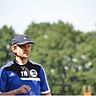 Was wird er sich einfallen lassen für die Relegation? Germania-Coach Jens Friedemann. F: Alfred Oldeweme