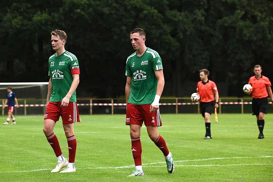 Zwei Säulen im MTSV-Spiel – Links Tjark Sievers und Henrik Schnoor.