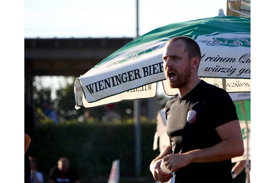 Trainer Christoph Schmitt sah einen „Schritt in die richtige Richtung“. Patrik Stäbler/Archiv