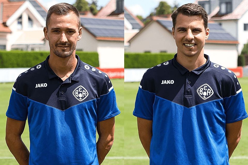 Markus Kurzhals (links) und Sebastian Stegmeier bleiben dem BC Aichach als Spielertrainer erhalten.