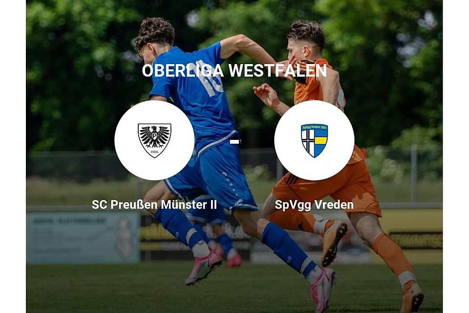 SC Preußen Münster II gegen SpVgg Vreden