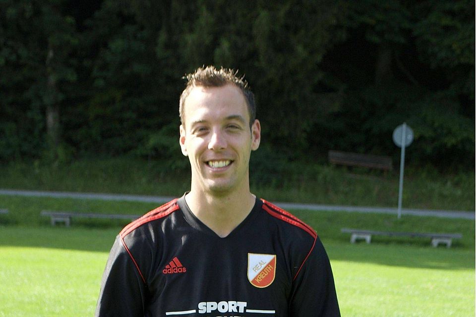 Der Co-Trainer des FC Real Kreuth Tobias Schnitzenbaum.