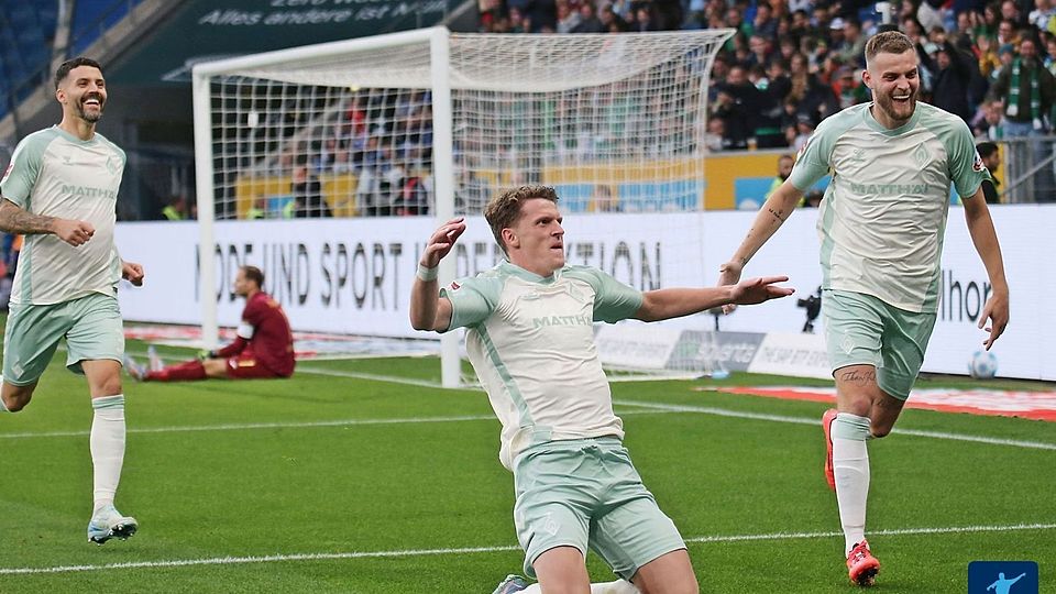 Genau wie Werder Bremen (Foto) hat auch der TuS Eversen/Sülze am Wochenende einen 0:3-Rückstand gedreht und 4:3 gewonnen. 