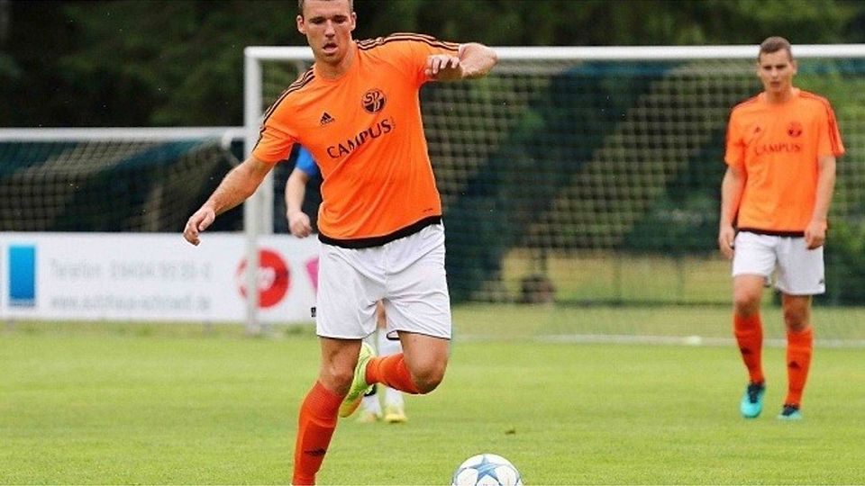 Gegen den FC Jura an drei Toren beteiligt: Donaustaufs Neuzugang Josip Juriecv. F: Würthele