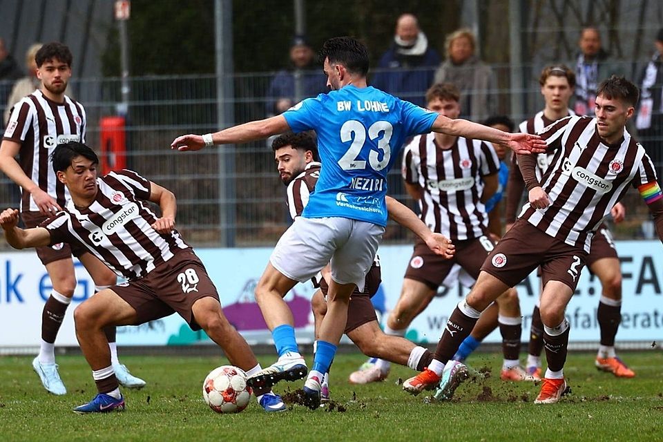 Auch Pauli II unter Druck. 